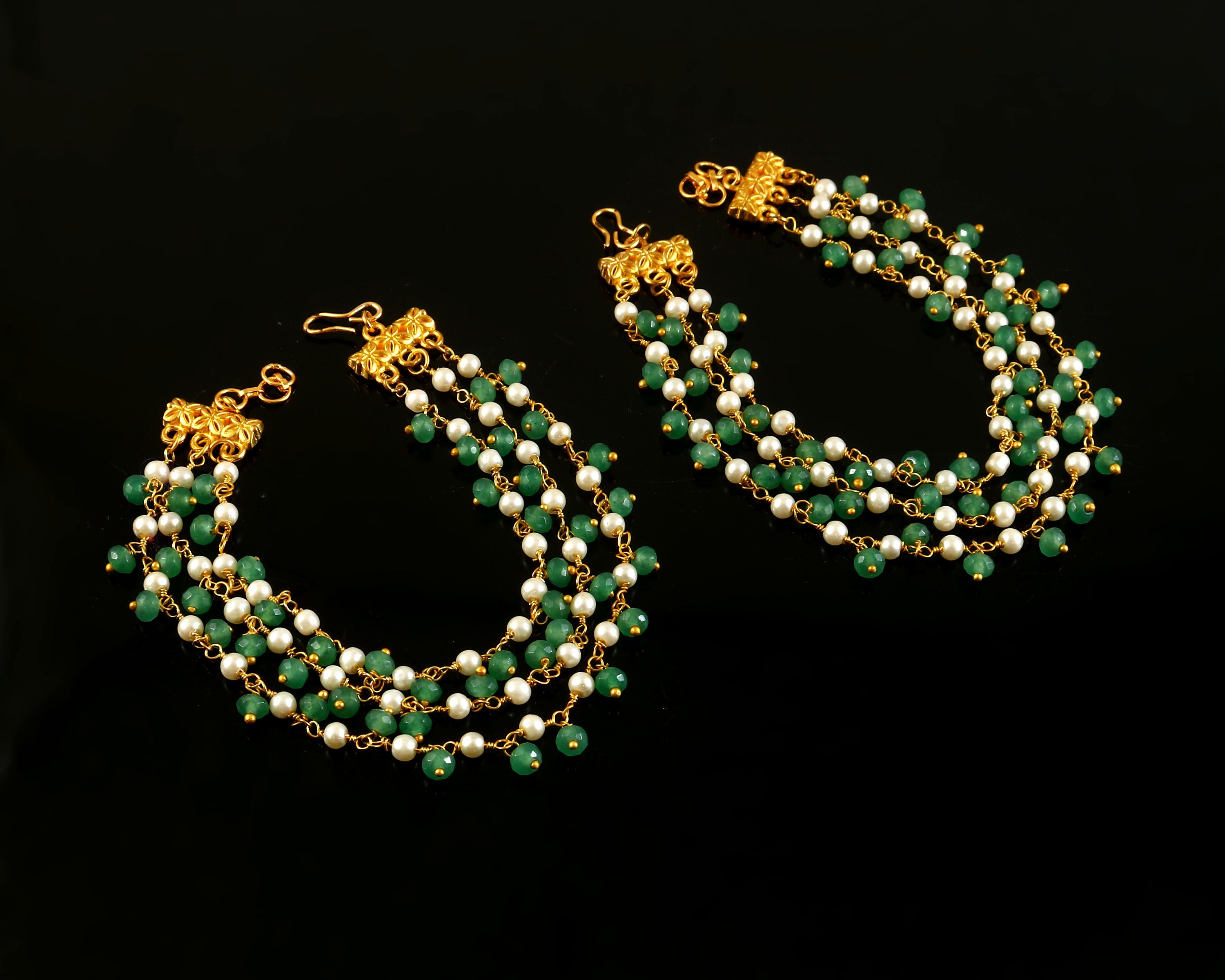 MA-113 - Jadau Kundan Maatal with Emerald
