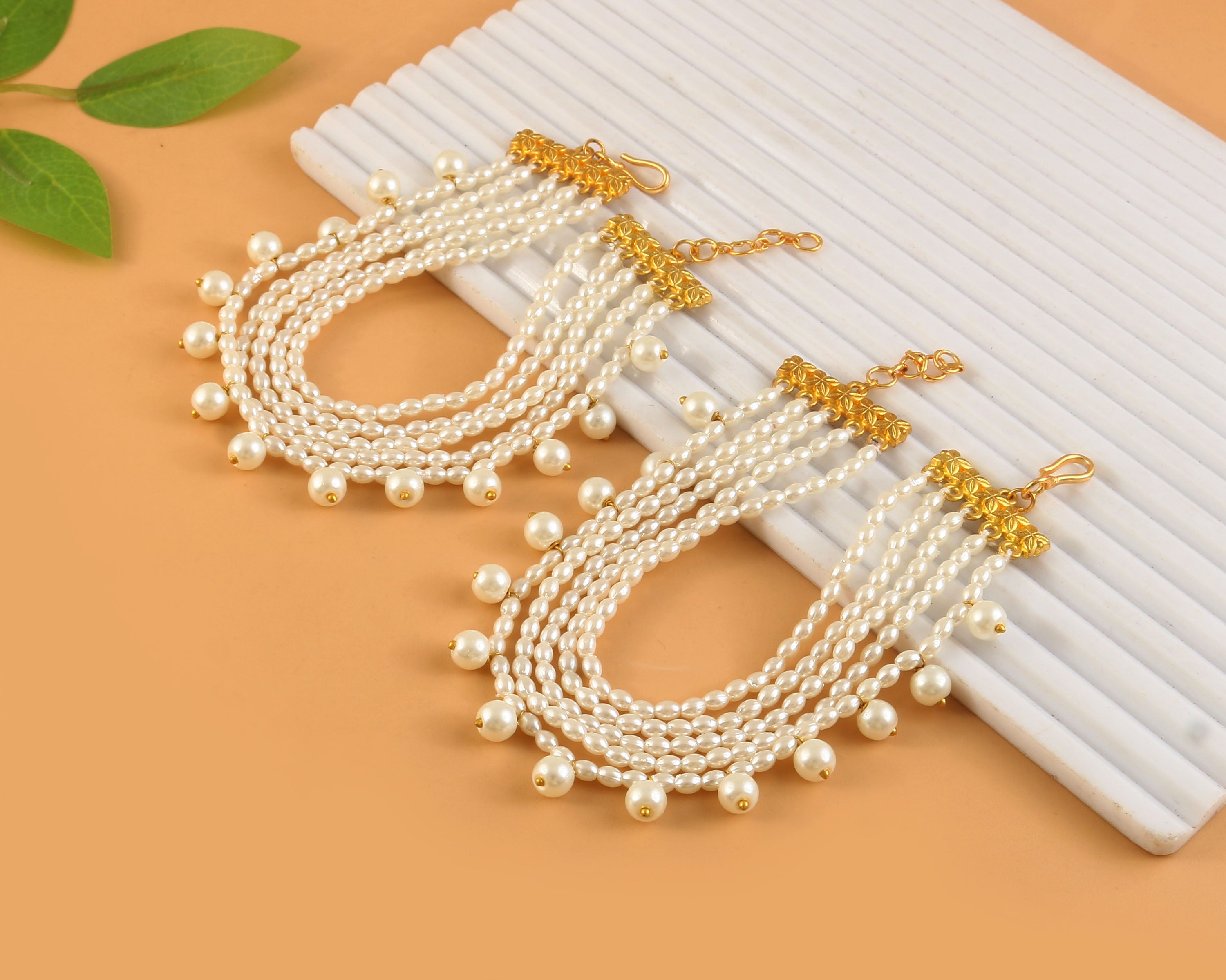 MA-117 - Jadau Kundan Maatal with Emerald