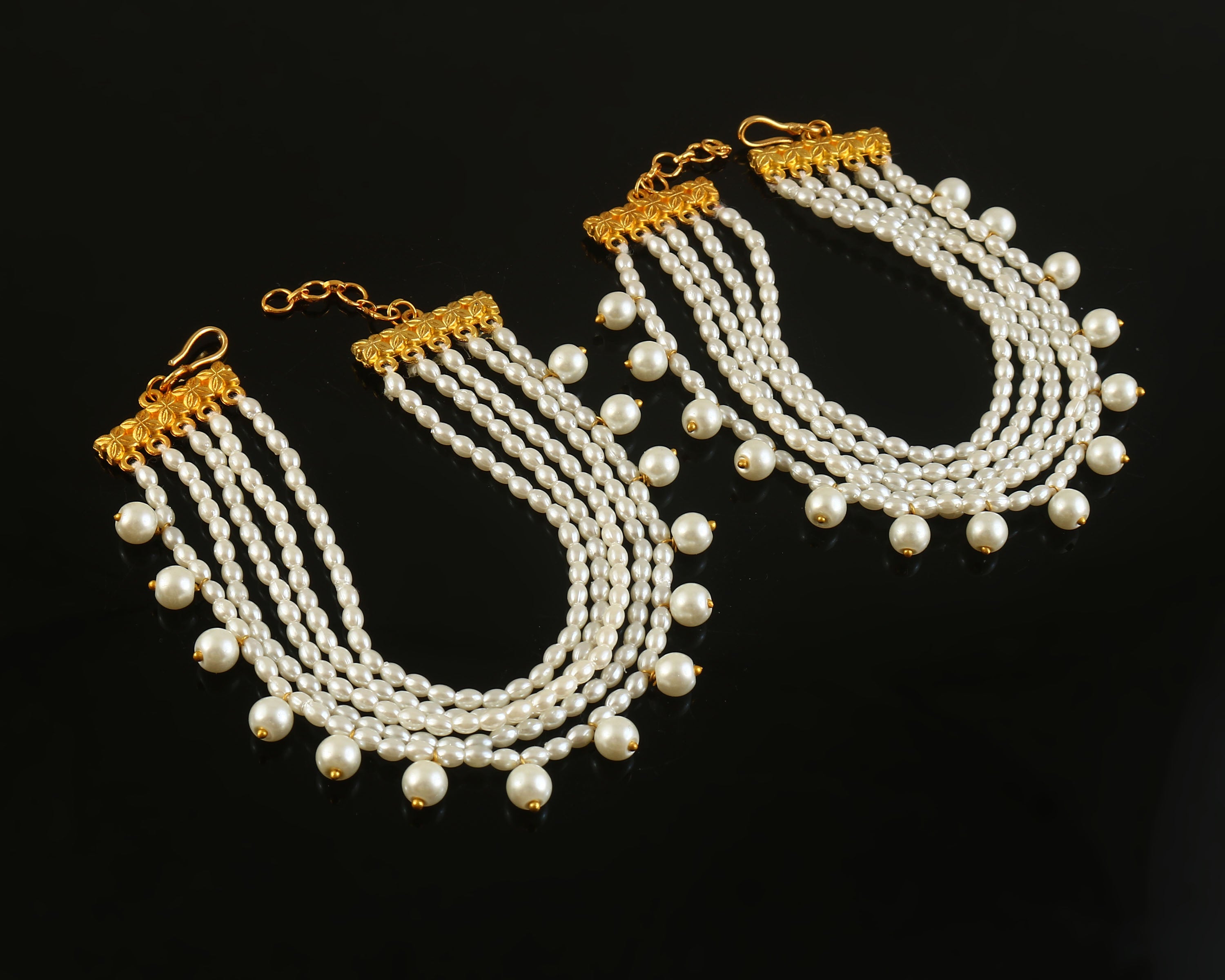 MA-117 - Jadau Kundan Maatal with Emerald