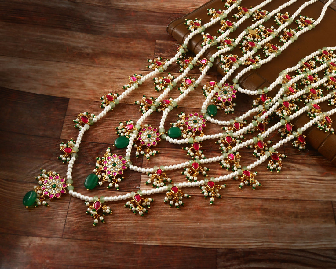 5 Layered Kundan Necklace 