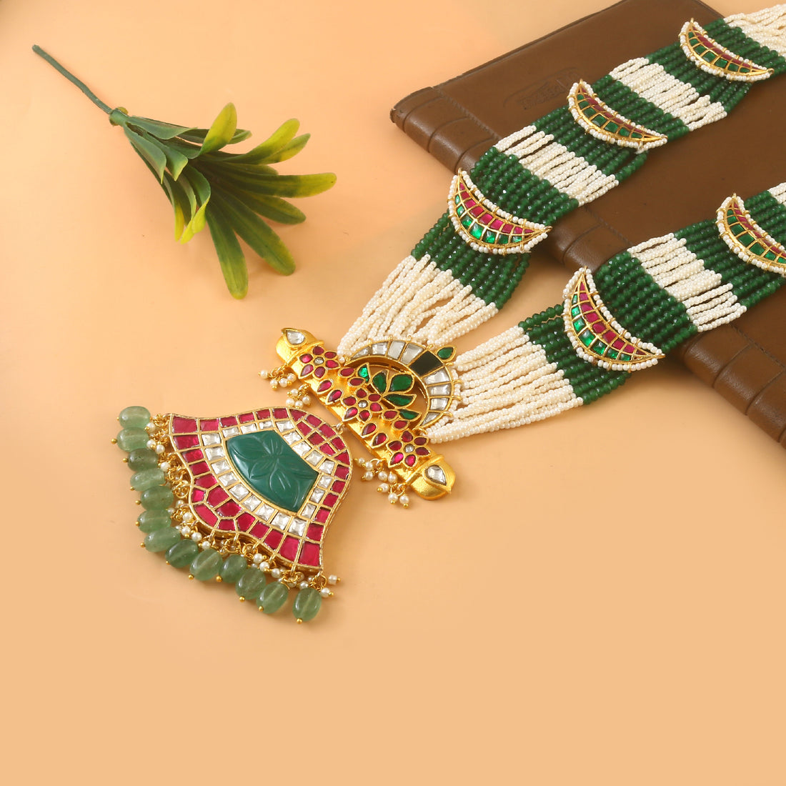  Rani Haar Kundan Necklace Set 